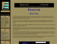 Tablet Screenshot of elyon.com